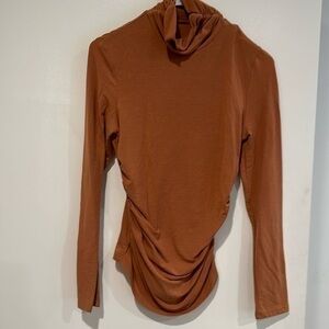 Brown tannish, medium size turtleneck